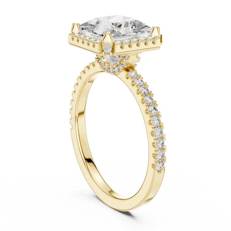 Ladies Ring DDLR-057@7 - Yellow Gold - Image