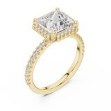 Ladies Ring DDLR-057@7 - Yellow Gold - Image