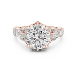 Ladies Ring DDLR-058@7 - Rose Gold - Image