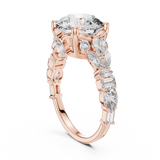 Ladies Ring DDLR-058@7 - Rose Gold - Image