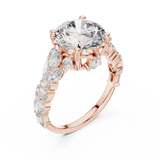 Ladies Ring DDLR-058@7 - Rose Gold - Image
