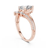 Ladies Ring DDLR-059 - Rose Gold - Image