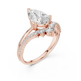 Ladies Ring DDLR-059 - Rose Gold - Image