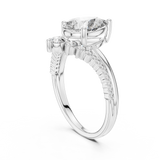 Ladies Ring DDLR-059 - White Gold - Image