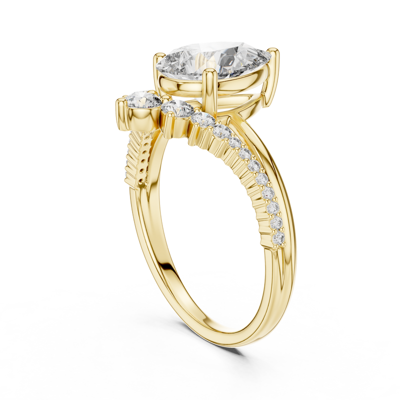 Ladies Ring DDLR-059 - Yellow Gold - Image