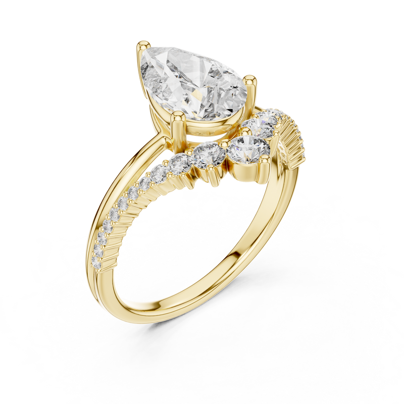 Ladies Ring DDLR-059 - Yellow Gold - Image