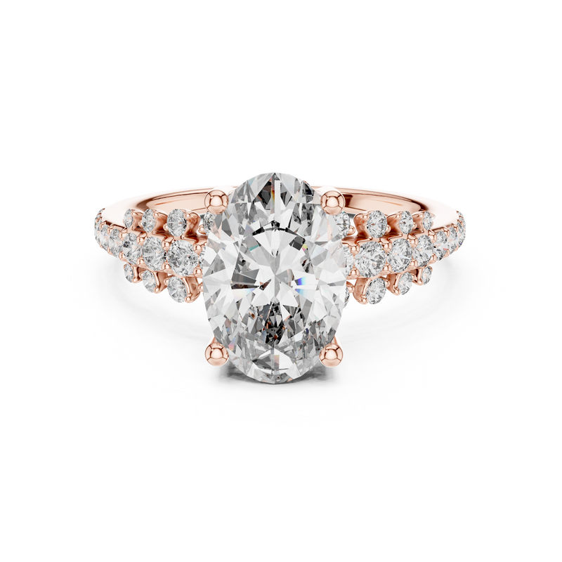 Ladies Ring DDLR-060 - Rose Gold - Image