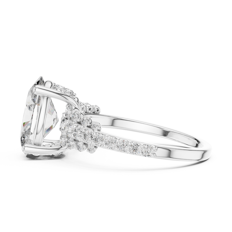 Ladies Ring DDLR-060 - White Gold - Image