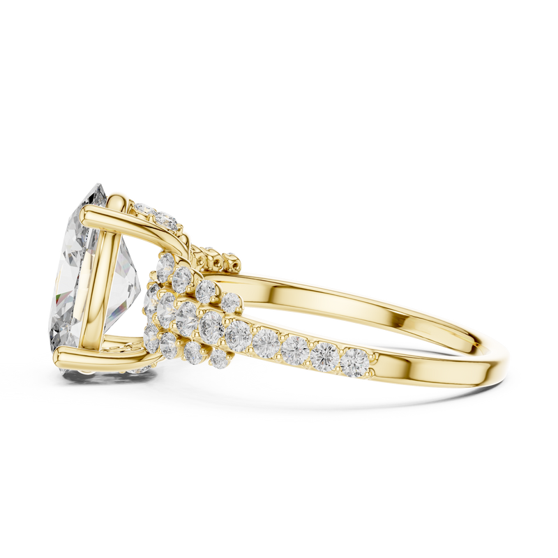 Ladies Ring DDLR-060 - Yellow Gold - Image