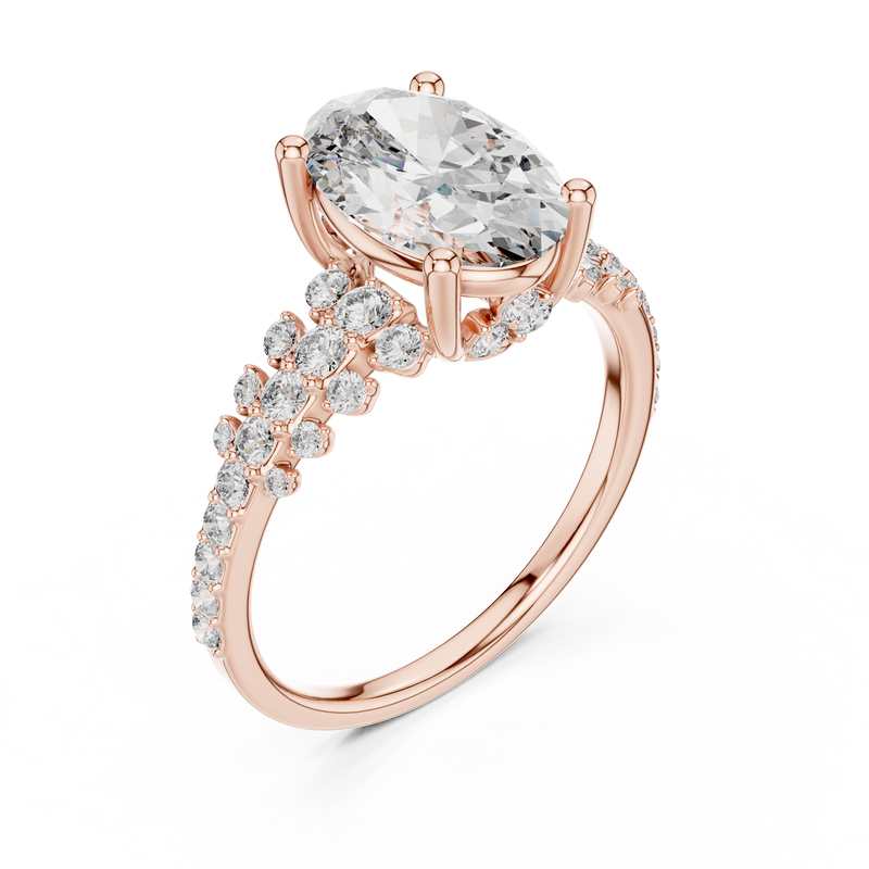 Ladies Ring DDLR-060 - Rose Gold - Image