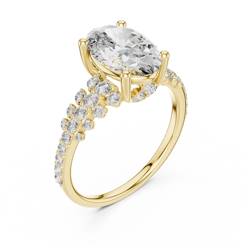 Ladies Ring DDLR-060 - Yellow Gold - Image