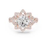 Ladies Ring DDLR-061 - Rose Gold - Image