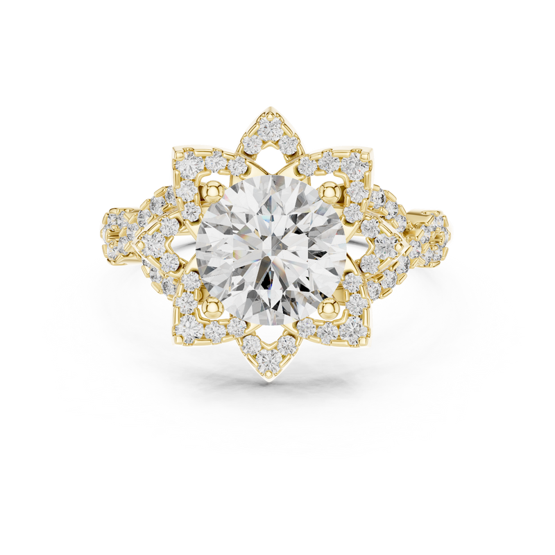 Ladies Ring DDLR-061 - Yellow Gold - Image