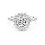 Ladies Ring DDLR-062@7 - White Gold - Image