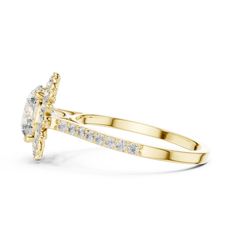 Ladies Ring DDLR-062@7 - Yellow Gold - Image