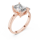 Ladies Ring DDLR-063@7 - Rose Gold - Image