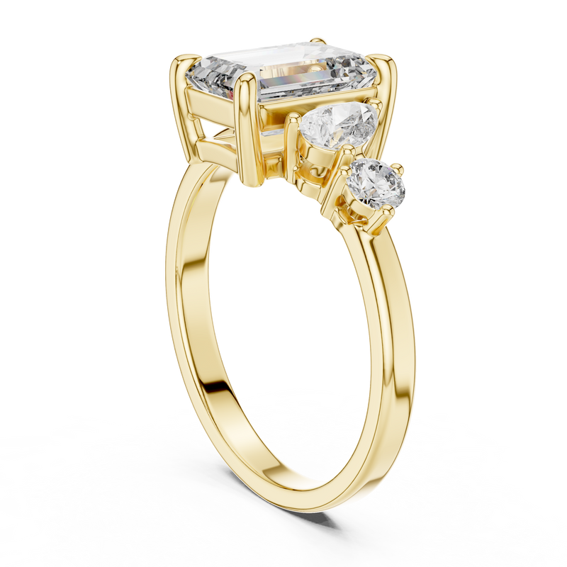 Ladies Ring DDLR-063@7 - Yellow Gold - Image