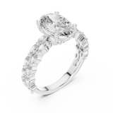 Ladies Ring DDLR-064 - White Gold - Image
