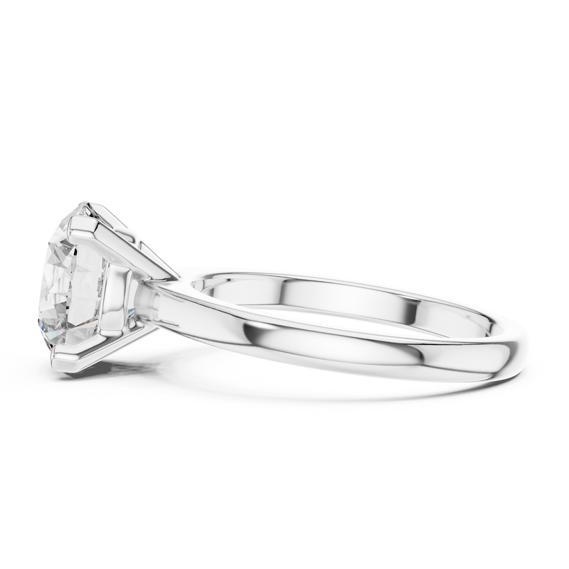 Ladies Ring DDLR-065@7 - White Gold - Image