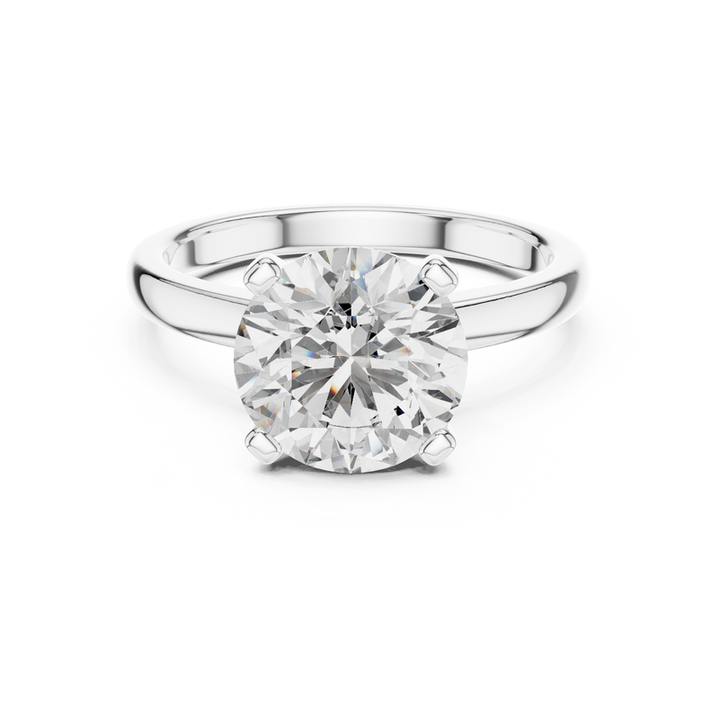 Ladies Ring DDLR-065@7 - White Gold - Image