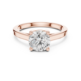 Ladies Ring DDLR-066@7 - Rose Gold - Image