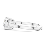 Ladies Ring DDLR-066@7 - White Gold - Image
