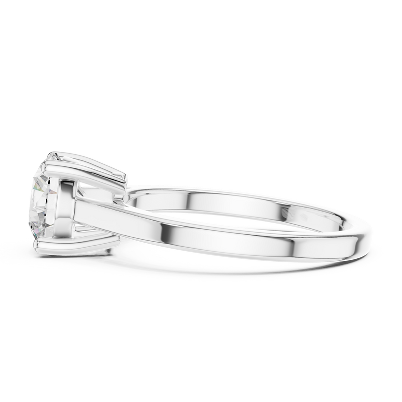 Ladies Ring DDLR-066@7 - White Gold - Image