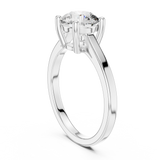 Ladies Ring DDLR-066@7 - White Gold - Image