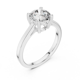Ladies Ring DDLR-066@7 - White Gold - Image