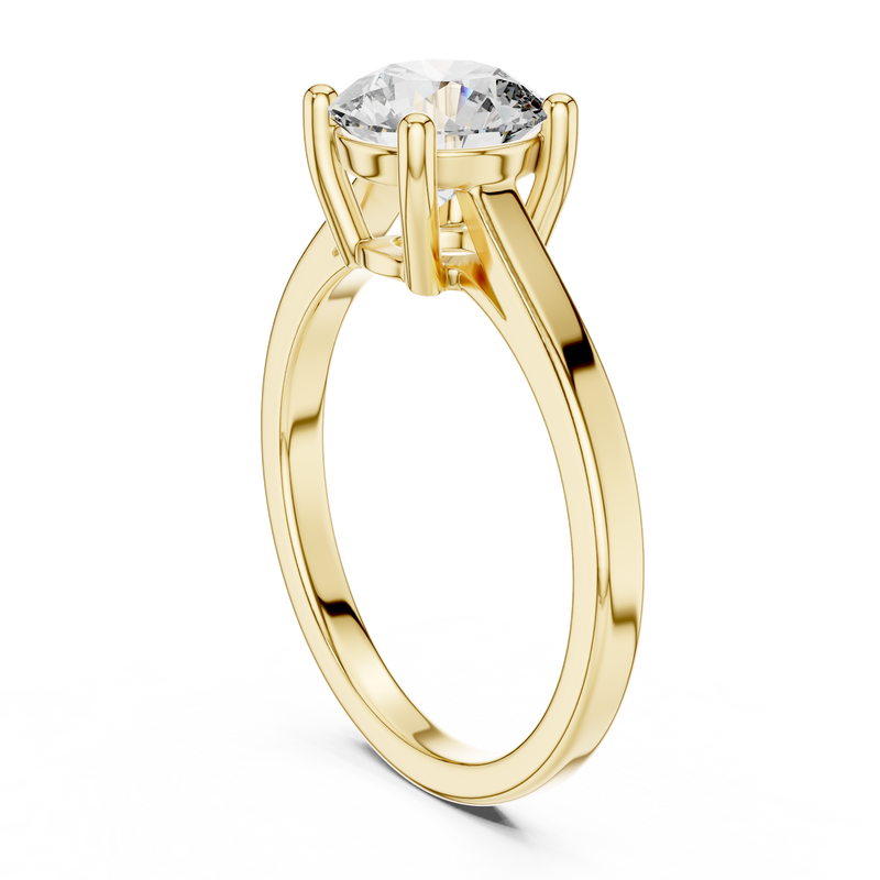 Ladies Ring DDLR-066@7 - Yellow Gold - Image