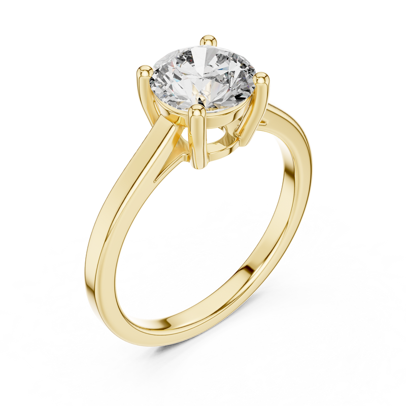 Ladies Ring DDLR-066@7 - Yellow Gold - Image