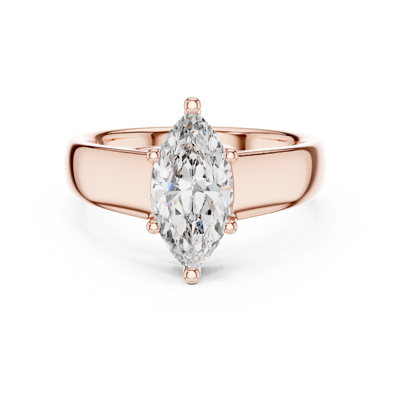 Ladies Ring DDLR-067 - Rose Gold - Image
