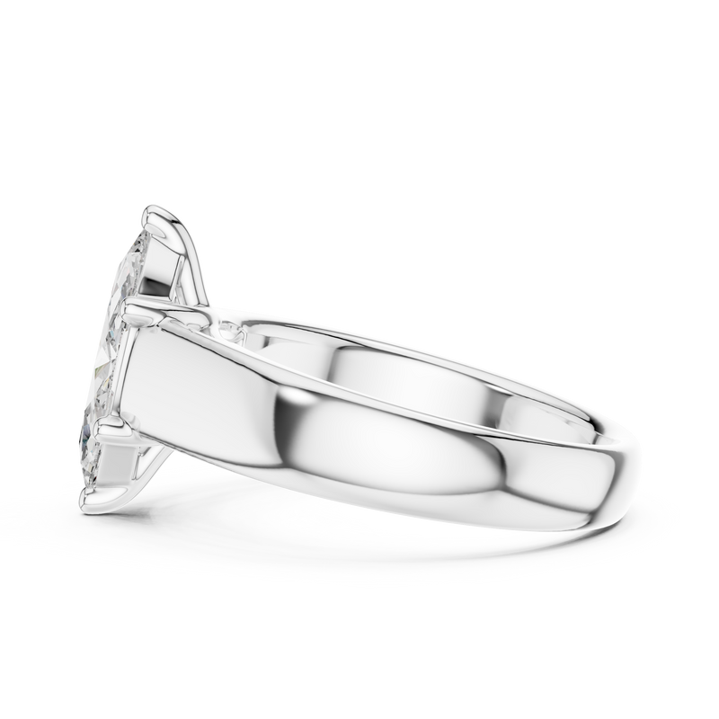 Ladies Ring DDLR-067 - White Gold - Image