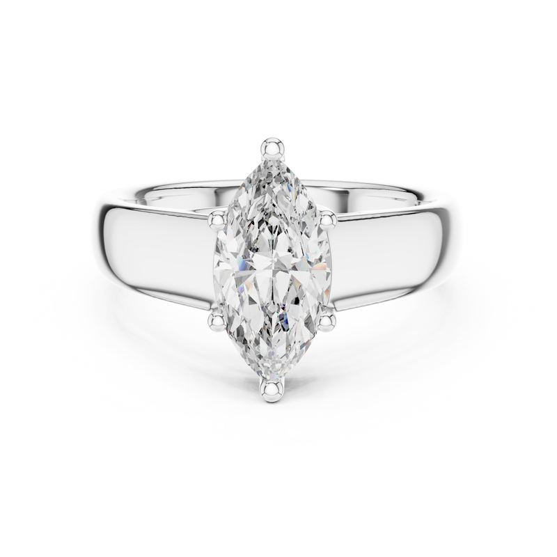 Ladies Ring DDLR-067 - White Gold - Image