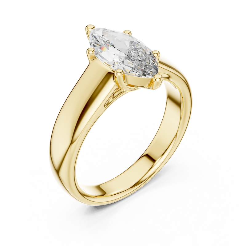 Ladies Ring DDLR-067 - Yellow Gold - Image