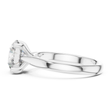 Ladies Ring DDLR-068@7 - White Gold - Image