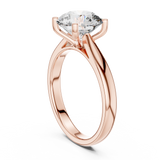 Ladies Ring DDLR-068@7 - Rose Gold - Image