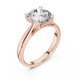 Ladies Ring DDLR-068@7 - Rose Gold - Image