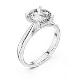 Ladies Ring DDLR-068@7 - White Gold - Image