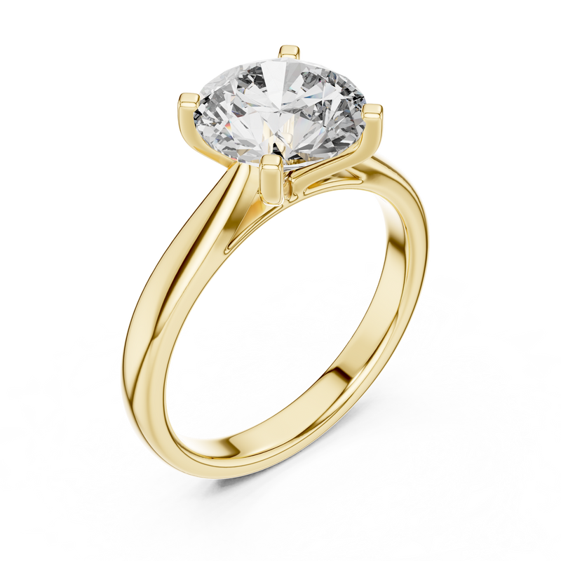 Ladies Ring DDLR-068@7 - Yellow Gold - Image