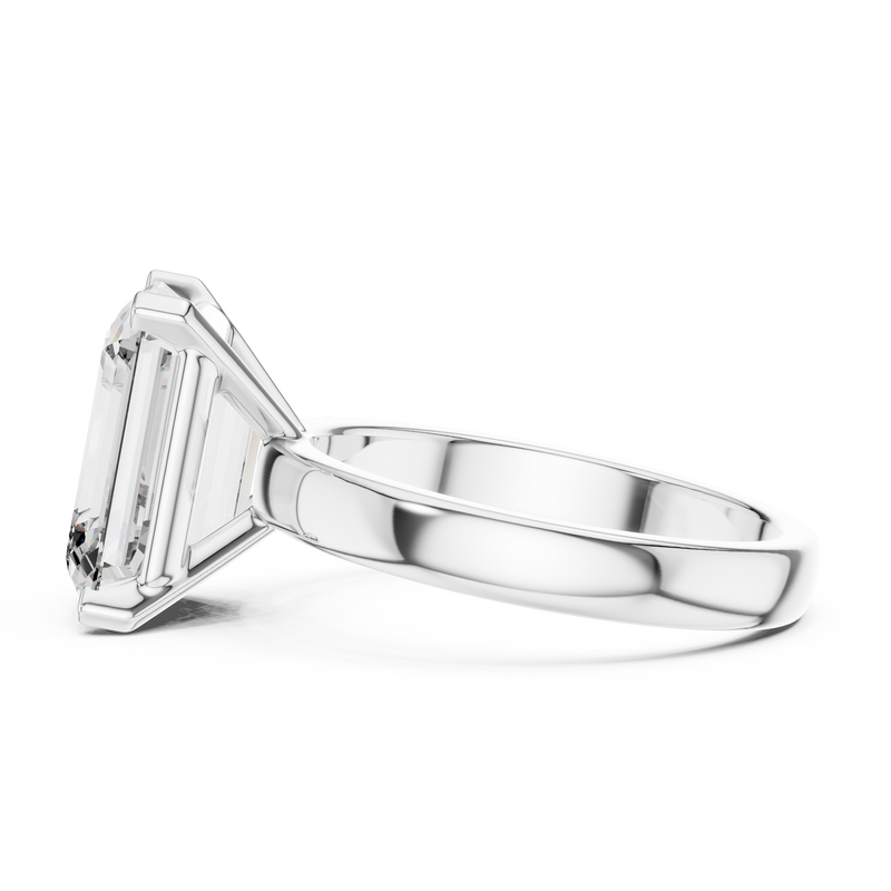 Ladies Ring DDLR-069@7 - White Gold - Image