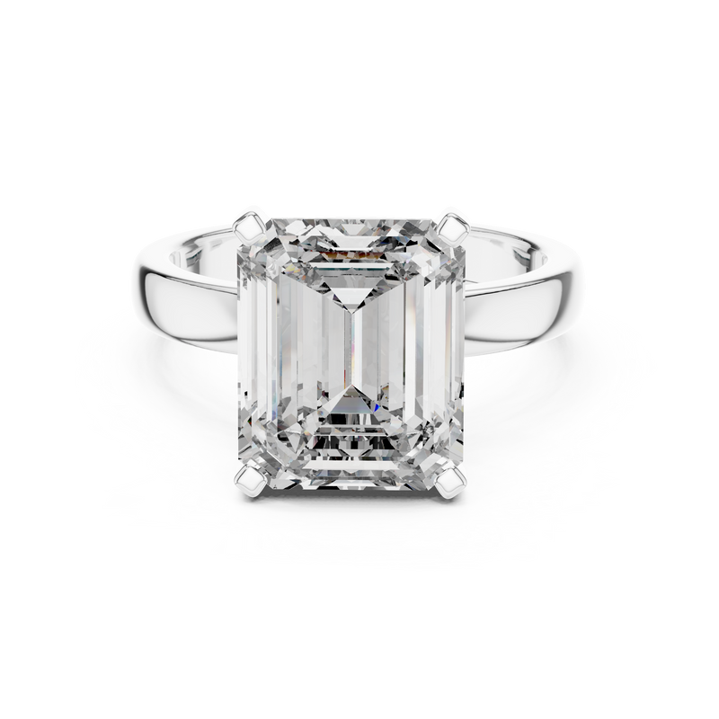 Ladies Ring DDLR-069@7 - White Gold - Image