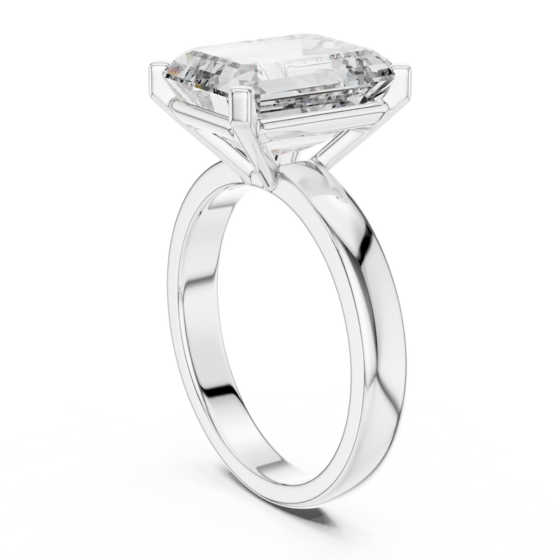 Ladies Ring DDLR-069@7 - White Gold - Image
