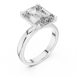 Ladies Ring DDLR-069@7 - White Gold - Image