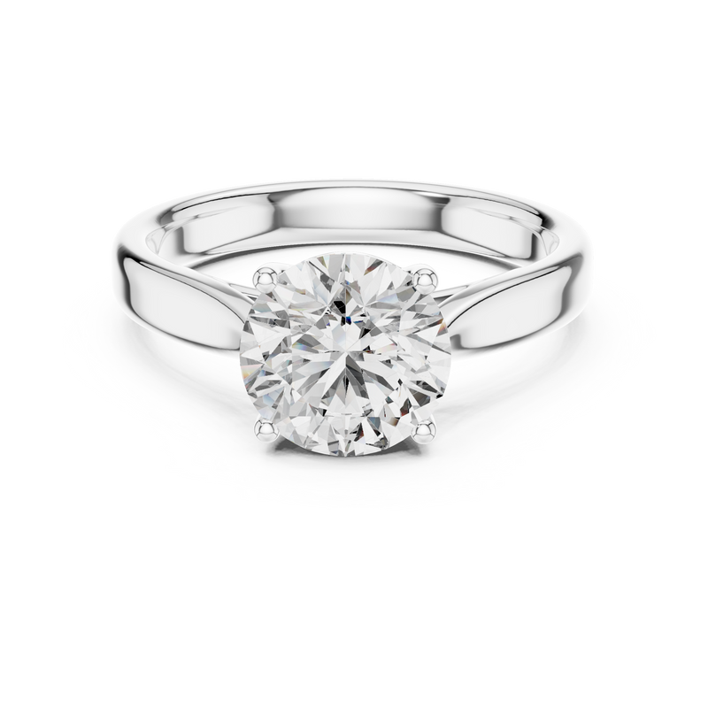 Ladies Ring DDLR-070@7 - White Gold - Image