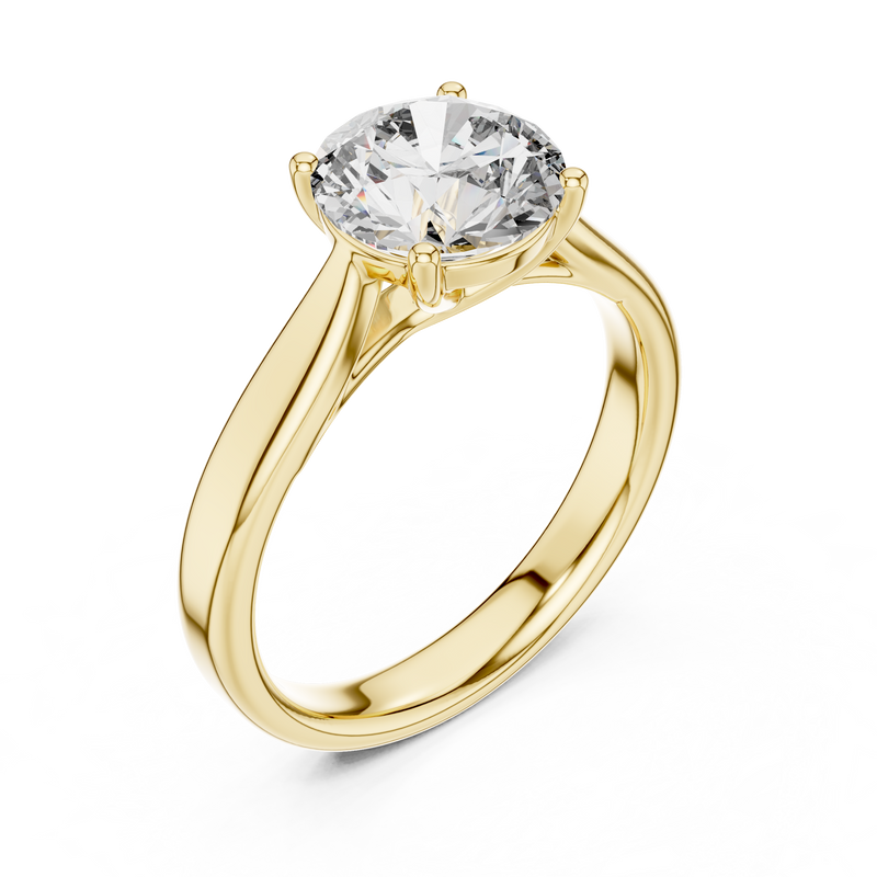 Ladies Ring DDLR-070@7 - Yellow Gold - Image