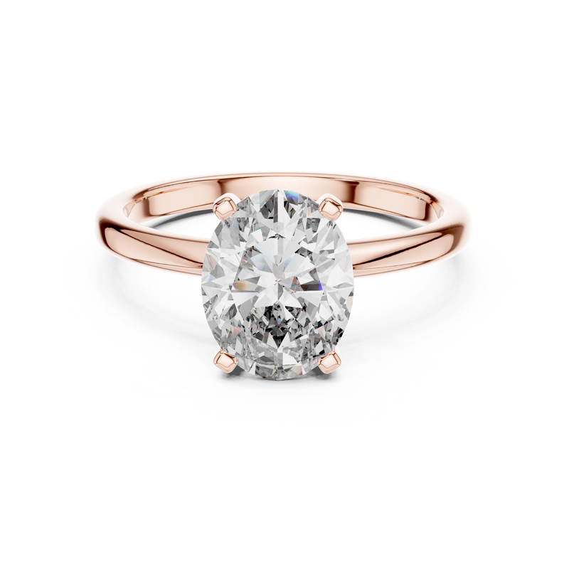 Ladies Ring DDLR-071 - Rose Gold - Image