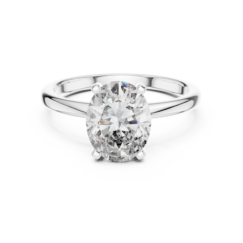 Ladies Ring DDLR-071 - White Gold - Image