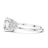 Ladies Ring DDLR-072@7 - White Gold - Image