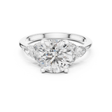 Ladies Ring DDLR-072@7 - White Gold - Image